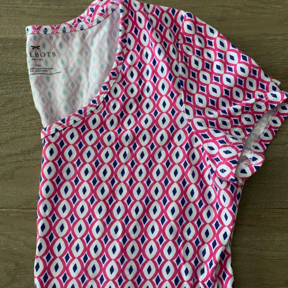 Talbots Short Sleeve Top - Picture 3 of 4